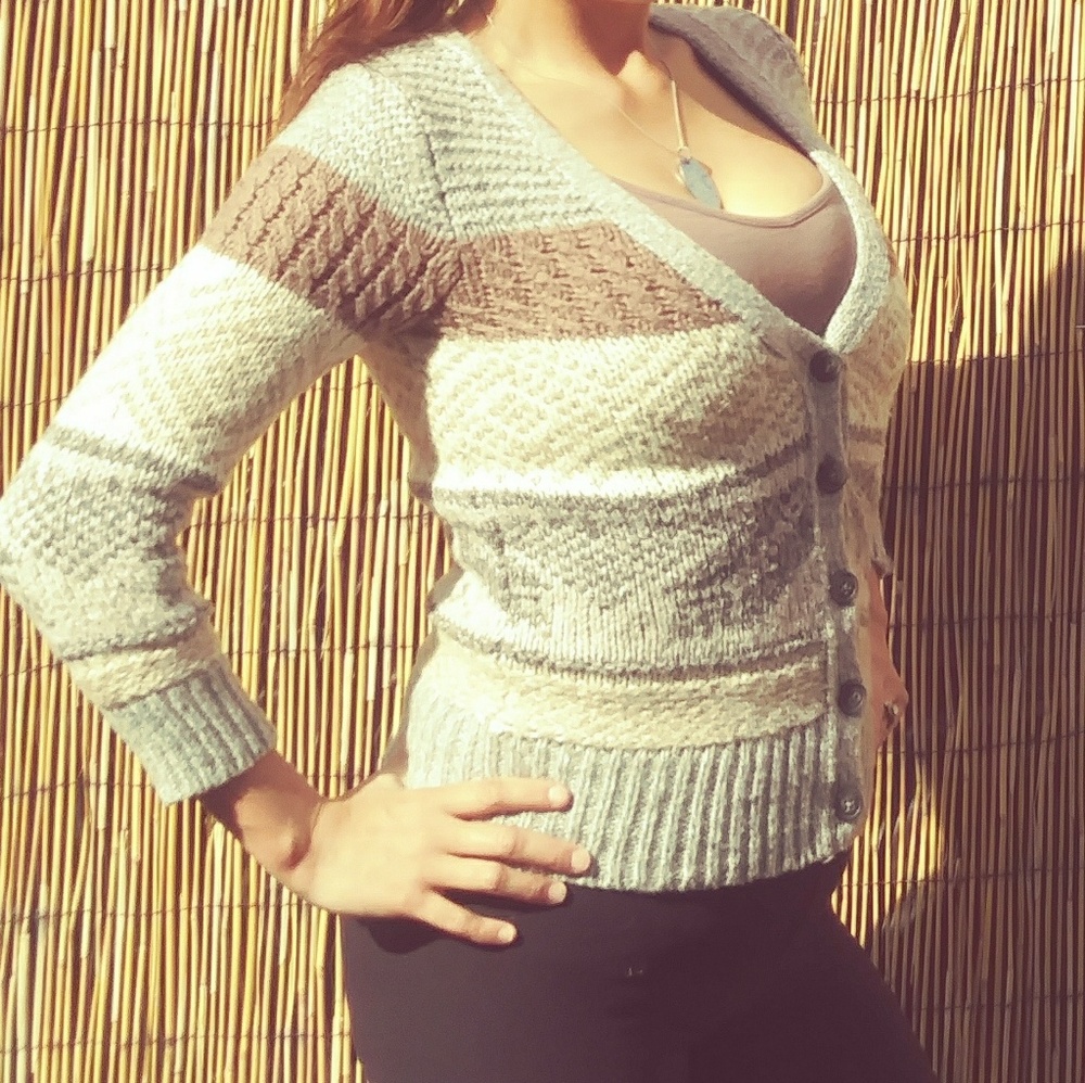 Old Navy Button Up Sweater